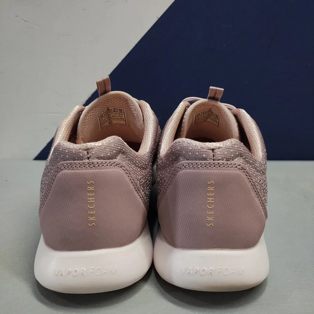 Skechers Vapor Foam Lite Revolve Sneakers Womens US 9.5 Pink White Memory Foam